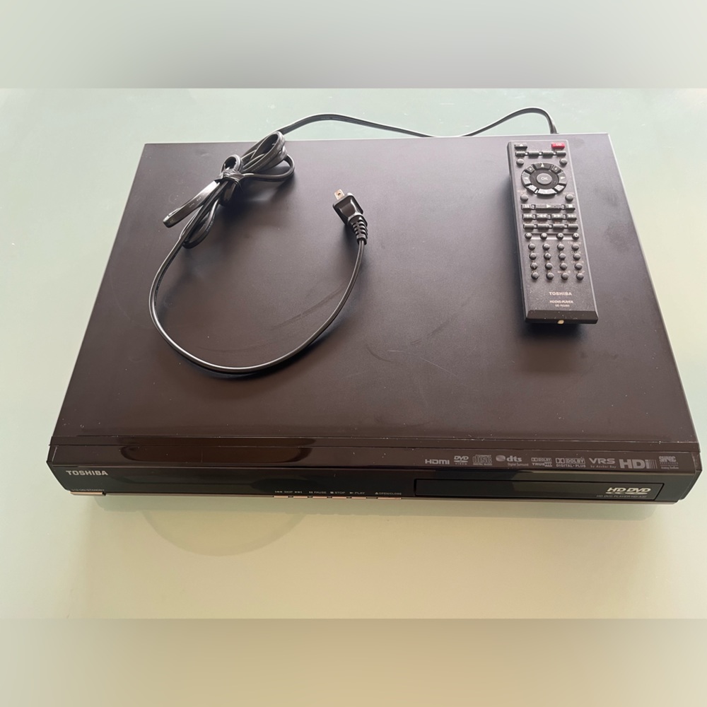 Toshiba HD-A30KU HD-📀 DVD Player HDMI with remote cable & manual Fully Tested